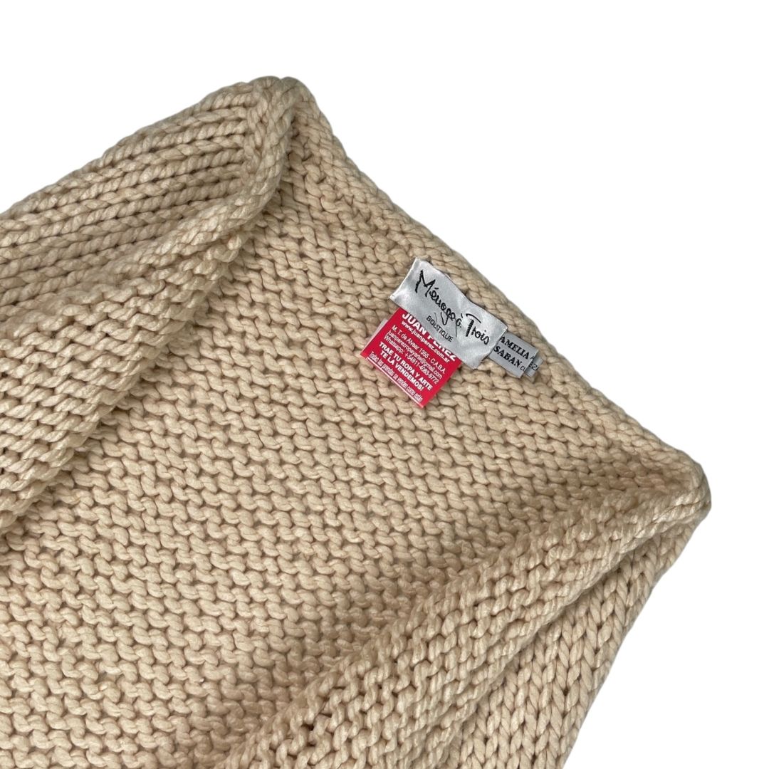 Shall MENAGE A TROIS Color Beige Talle Unico