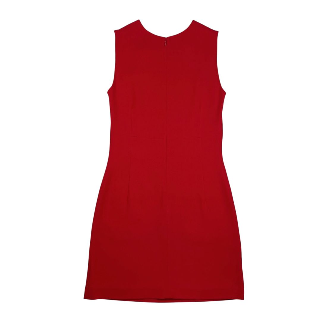 Vestido Sin Manga MENAGE A TROIS Color Rojo Talle 40