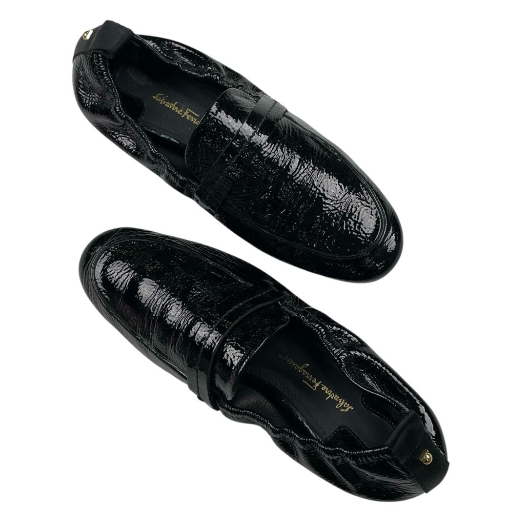 Mocasines FERRAGAMO Color Negro Talle 35