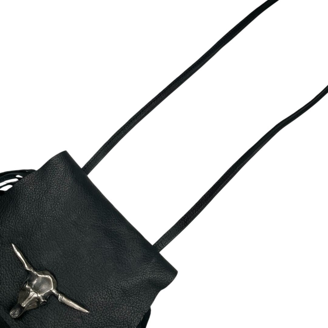 Cartera SIN MARCA Color Negro Medida 20cm X 20cm