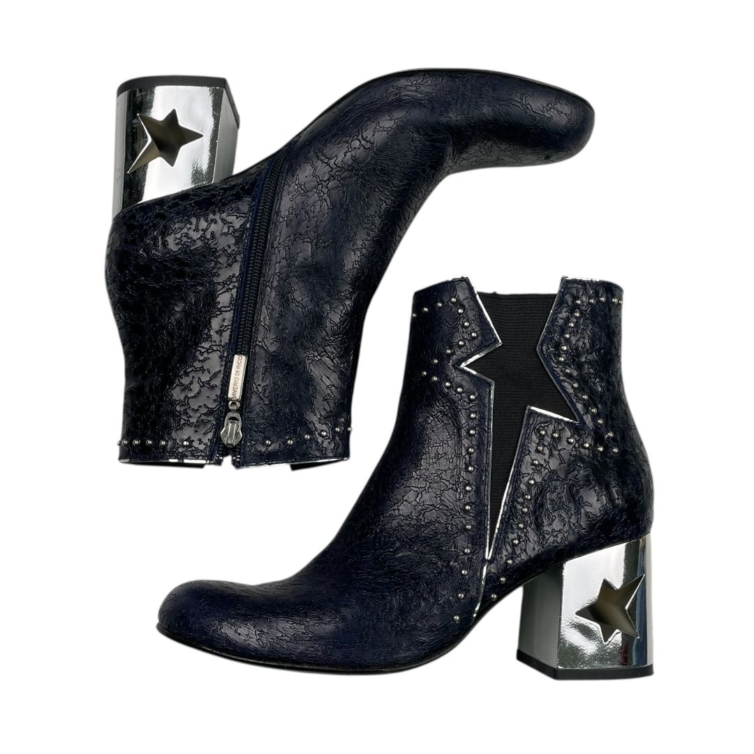 Botas SAVERIO DI RICCI Color Azul Talle 40