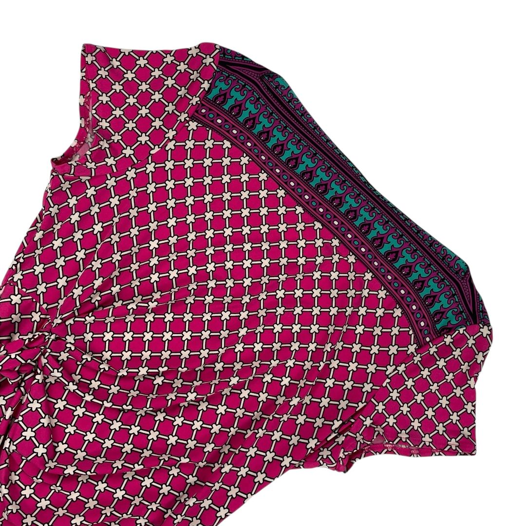 Vestido Manga Corta SANDRO FERRONE Color Varios Estampado Talle M