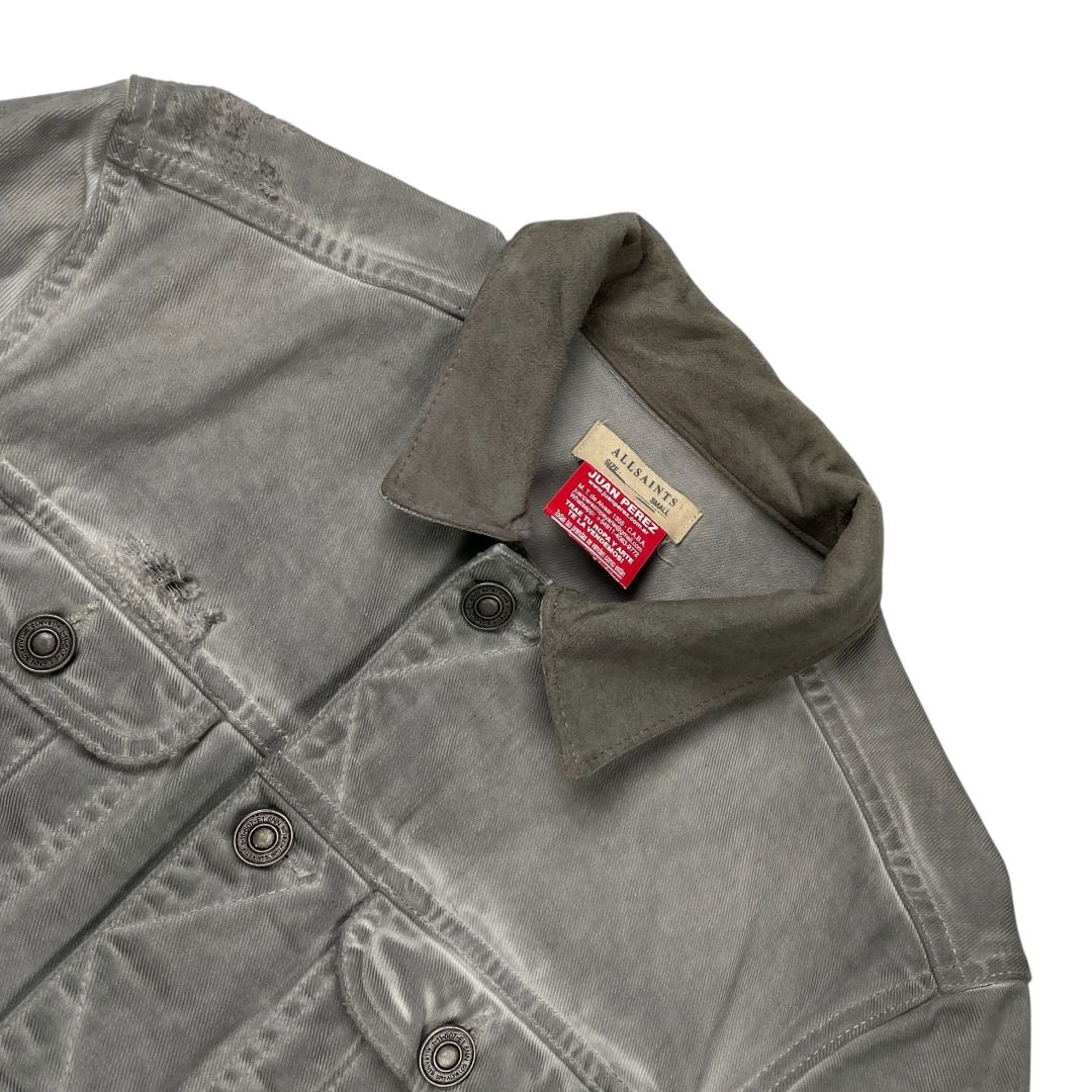 Campera ALL SAINTS Color Gris Talle S