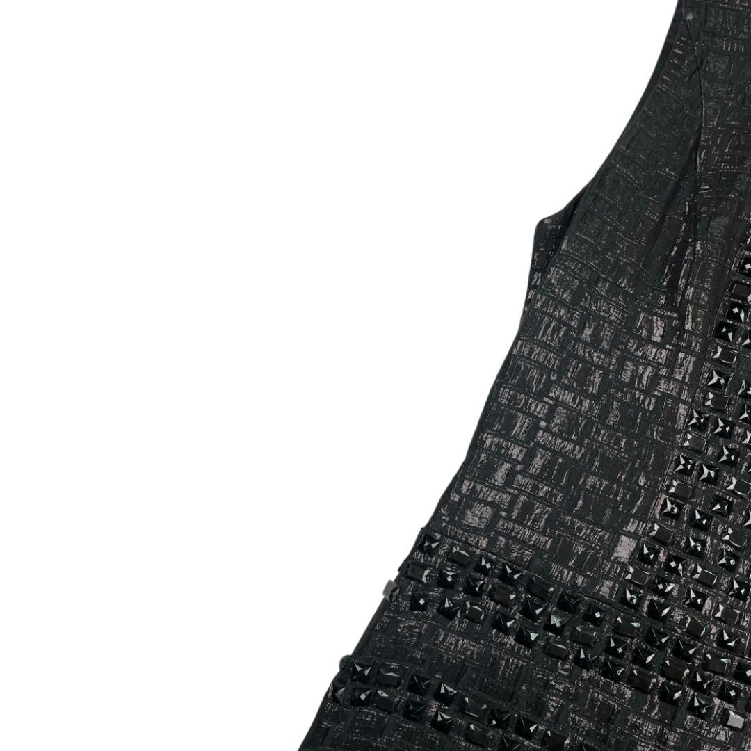 Vestido Sin Manga MENAGE A TROIS Color Negro Talle 42