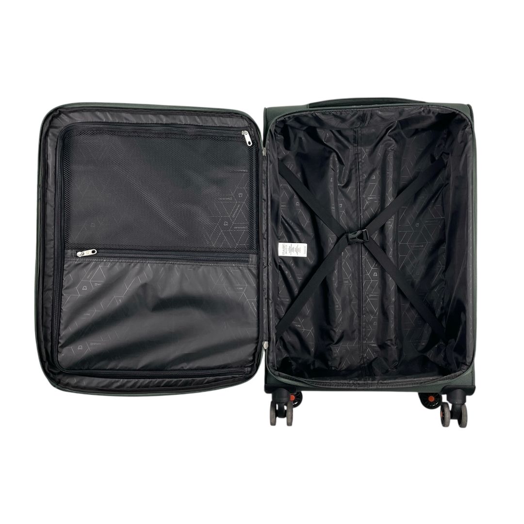 Valija SAXOLINE Color Verde Medida 66cm X 42cm X 23cm