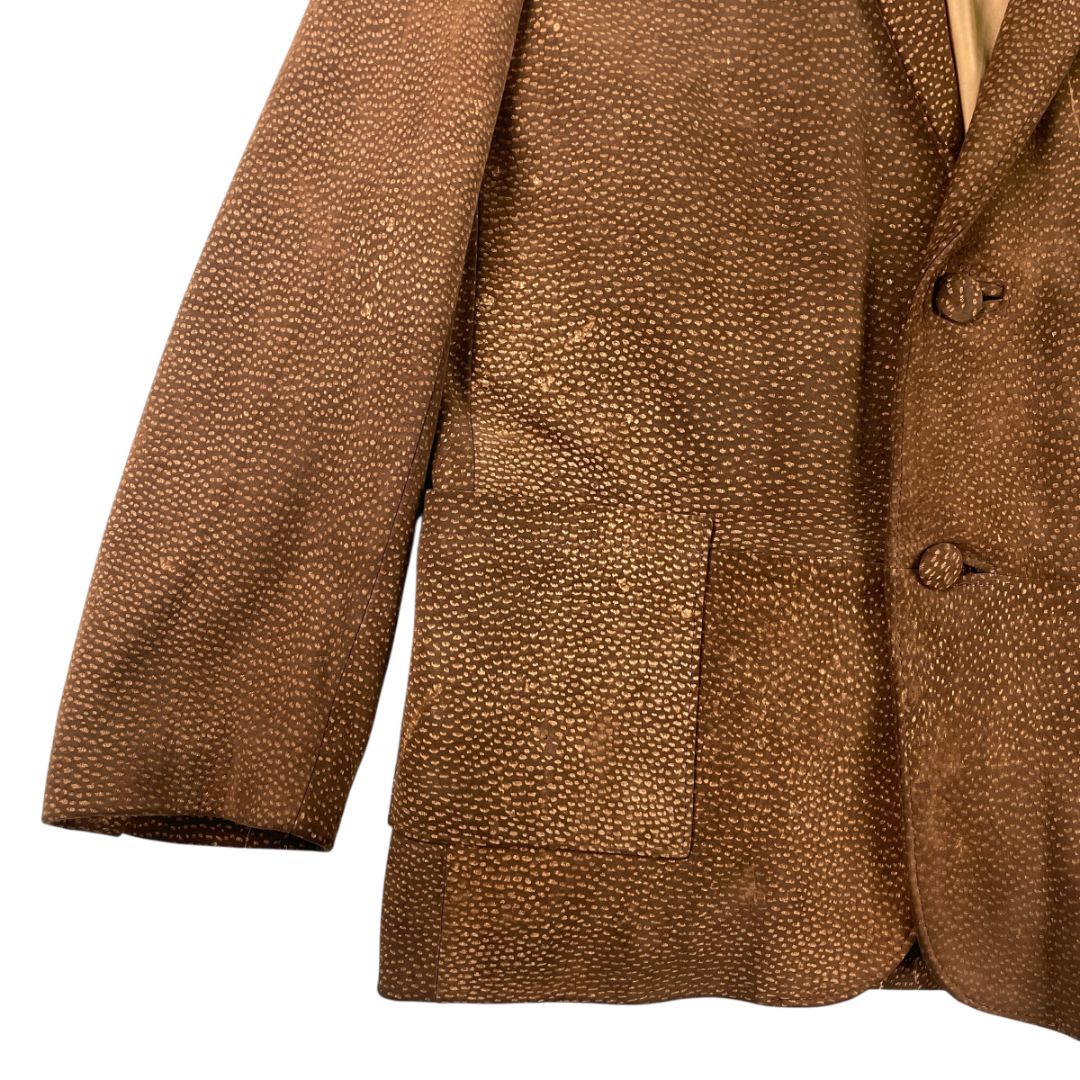 Saco SIN MARCA Color Marron Talle L