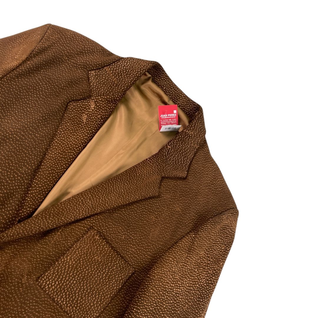Saco SIN MARCA Color Marron Talle L