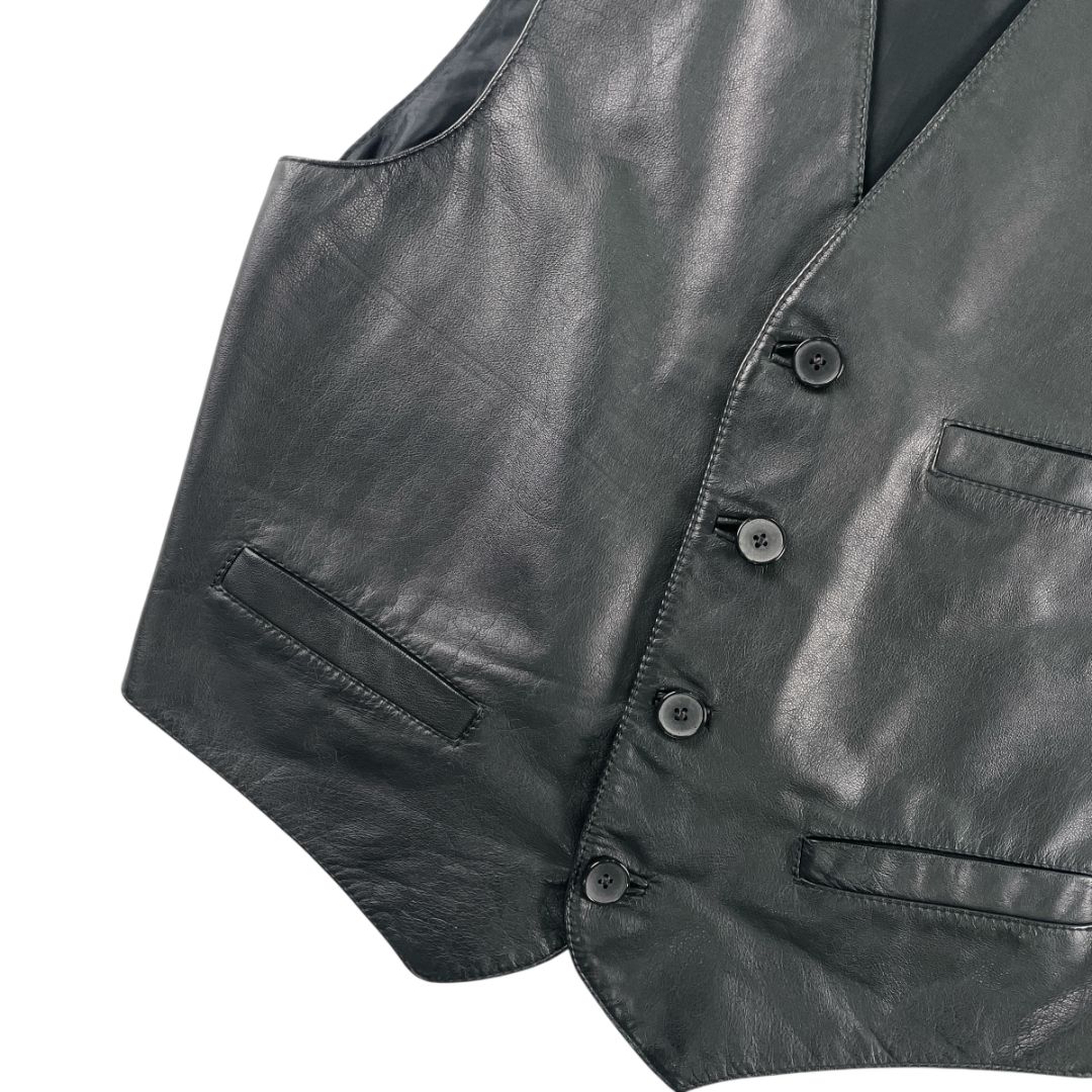 Chaleco Corto SIN MARCA Color Negro Talle L