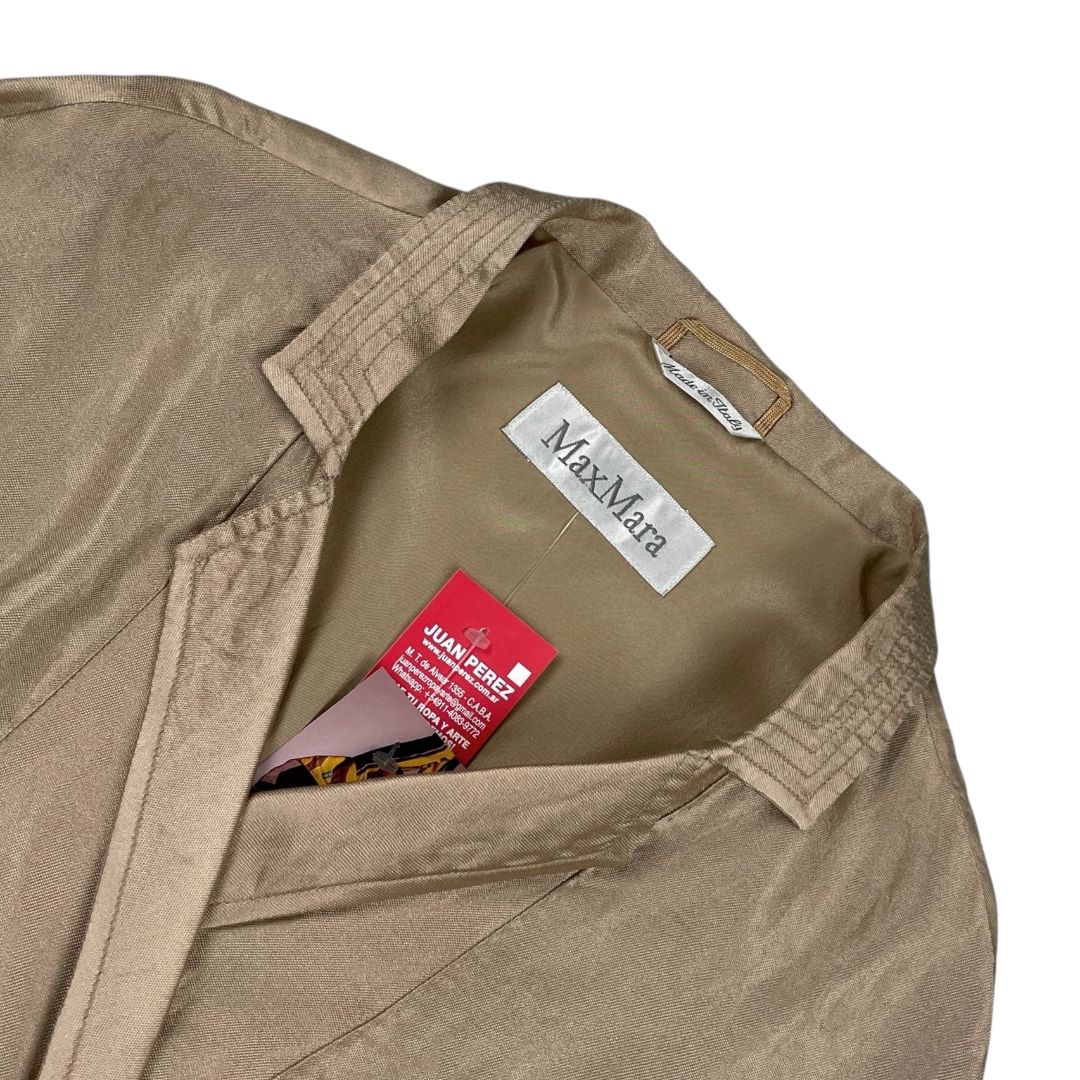 Saco MAX MARA Color Beige Talle S