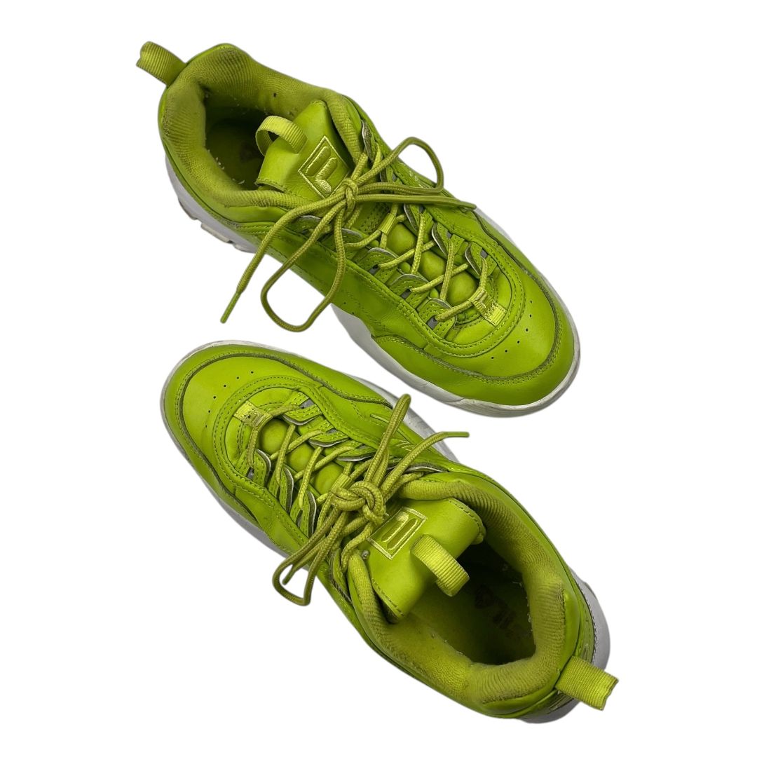 Zapatillas FILA Color Verde Talle 9