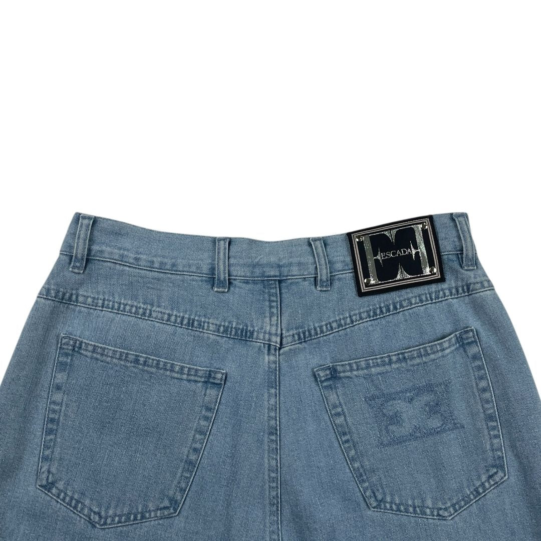 Pantalon ESCADA Color Celeste Talle 42