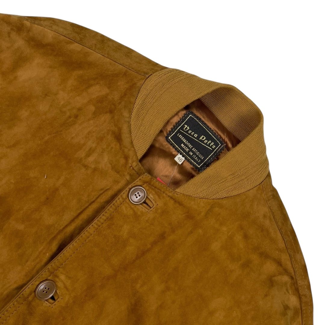 Campera VERA PELLE Color Marron Talle 46