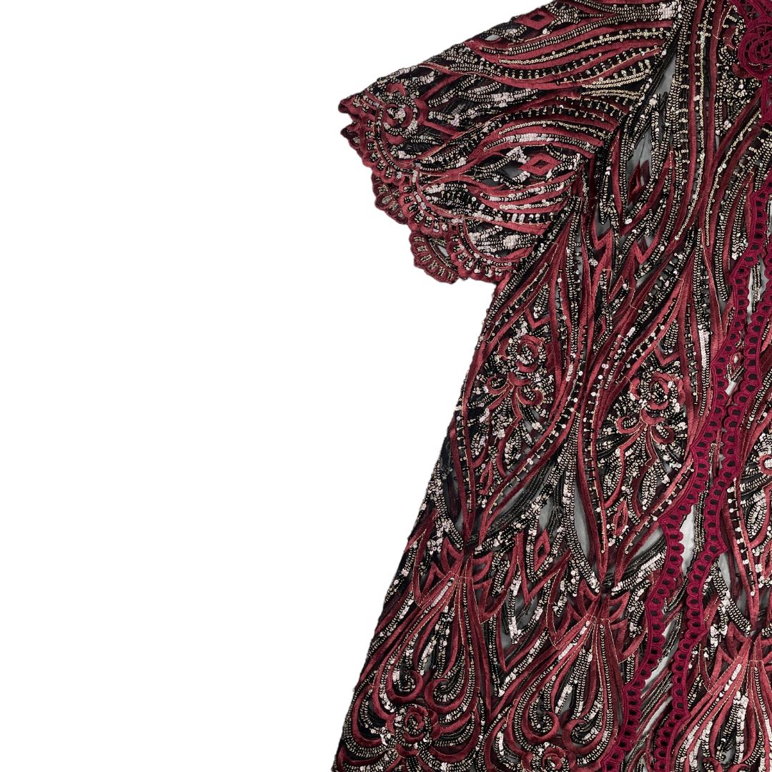 Saco JAVIER SAIACH Color Bordeaux Talle M