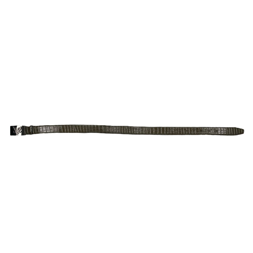 Cinturon Otro VERSACE Color Verde Medida 70cm