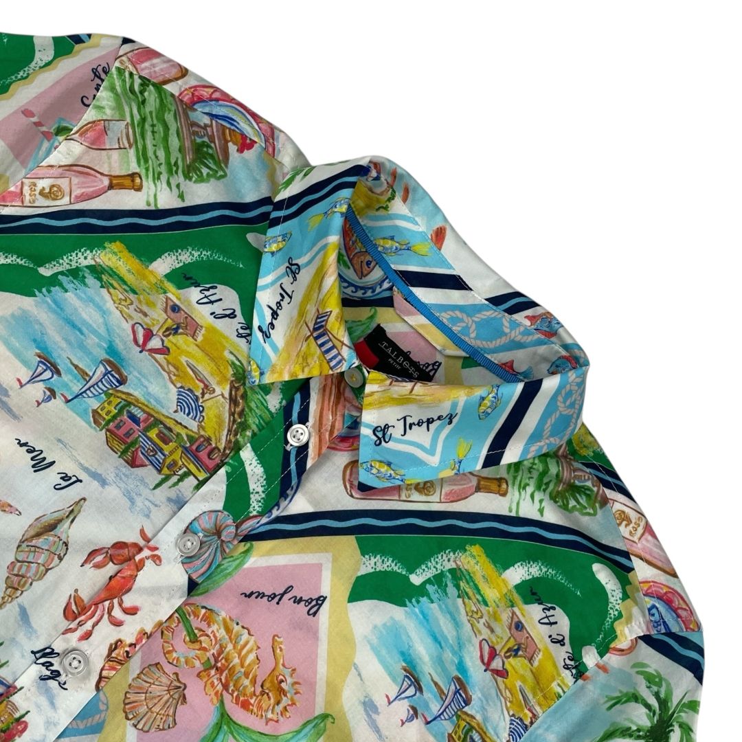 Camisa TALBOTS Color Varios Estampado Talle M