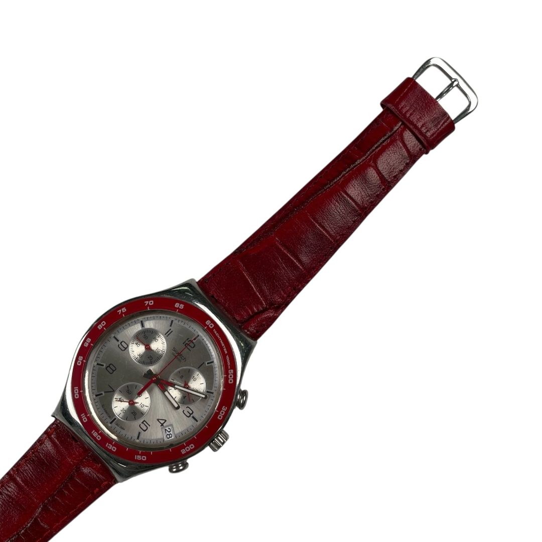 Reloj Pulsera SWATCH Color Rojo Talle Unico