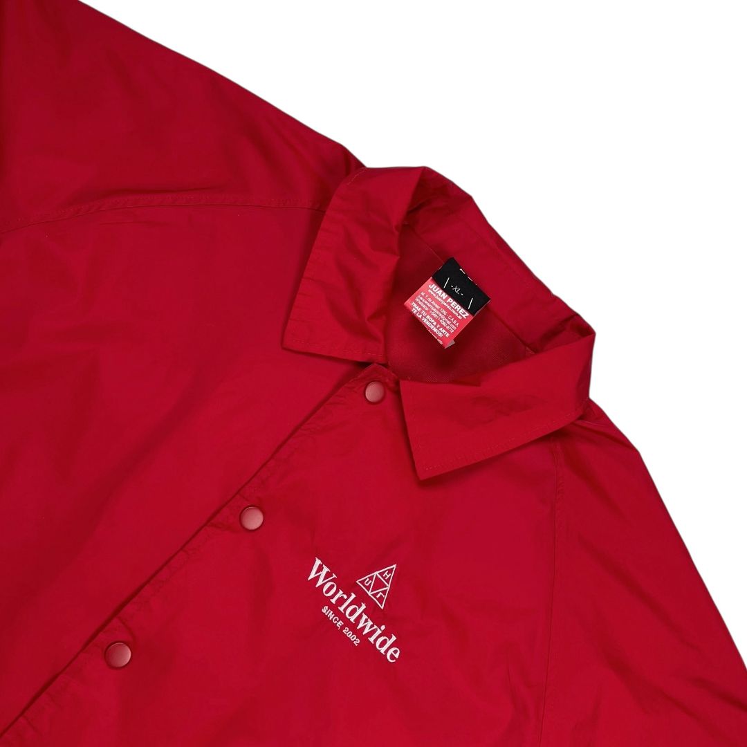Campera HUF Rojo Talle XL