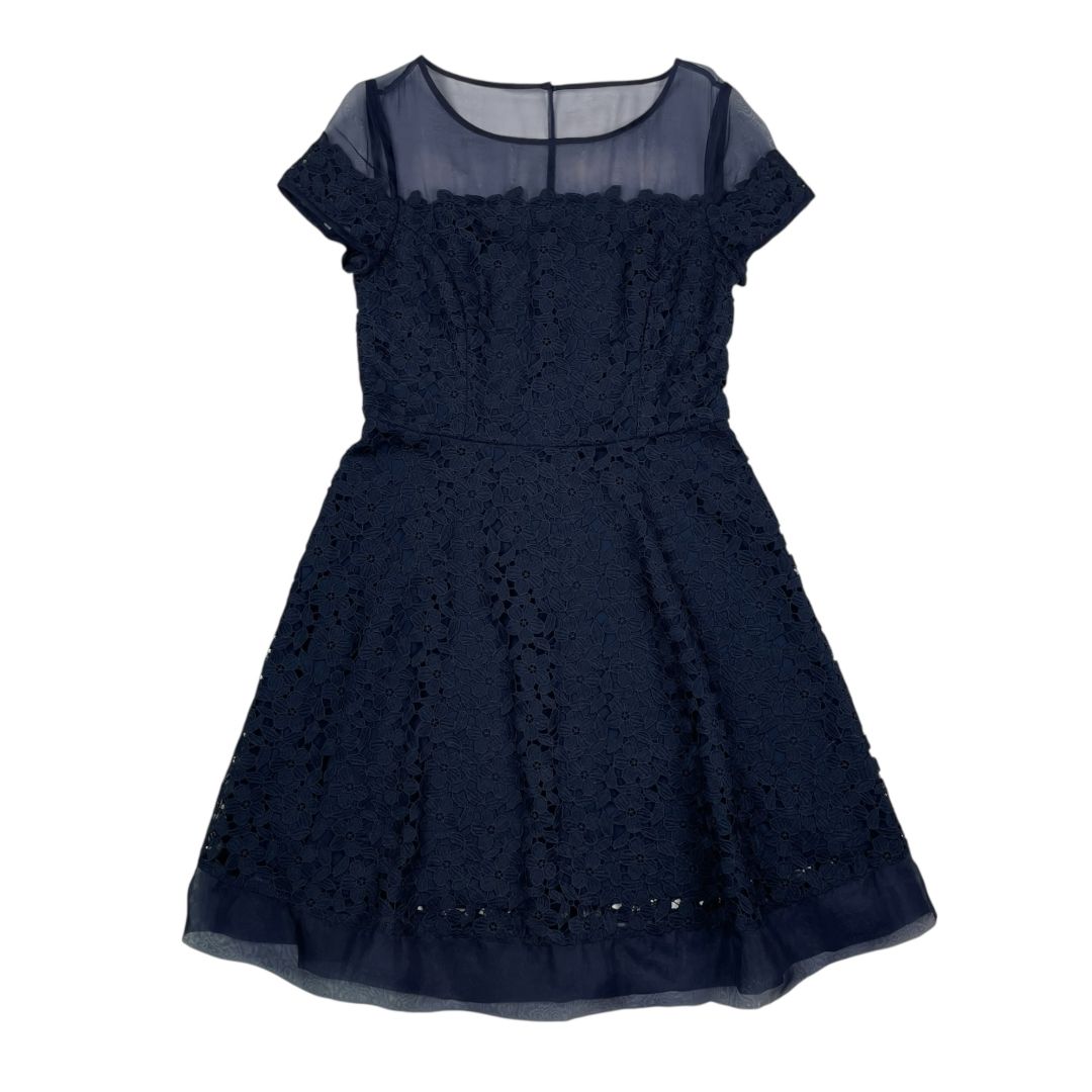 Vestido Manga Corta LAGERFELD Color Azul Talle 6
