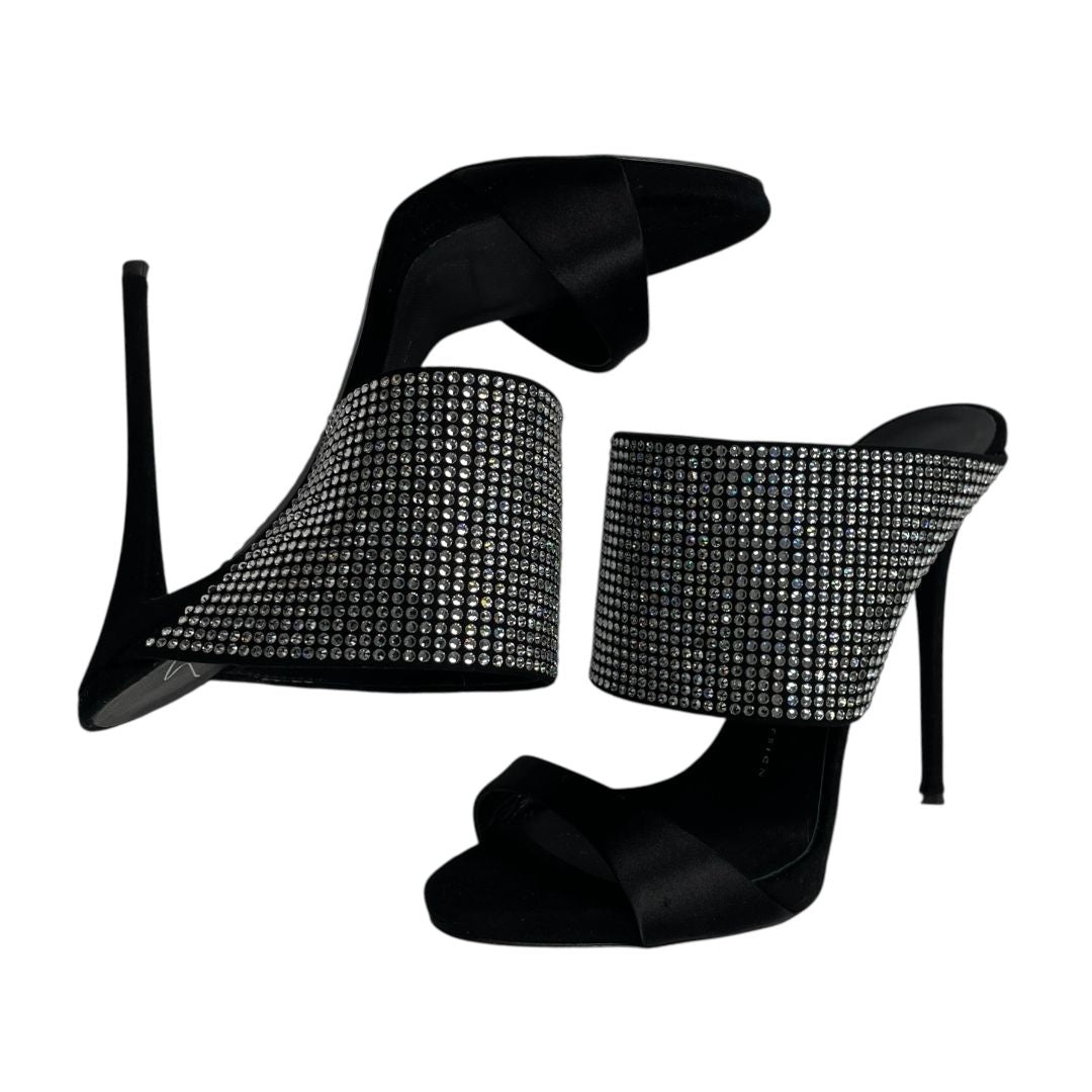 Zapatos GIUSEPPE ZANOTTI Color Plateado Talle 38,5