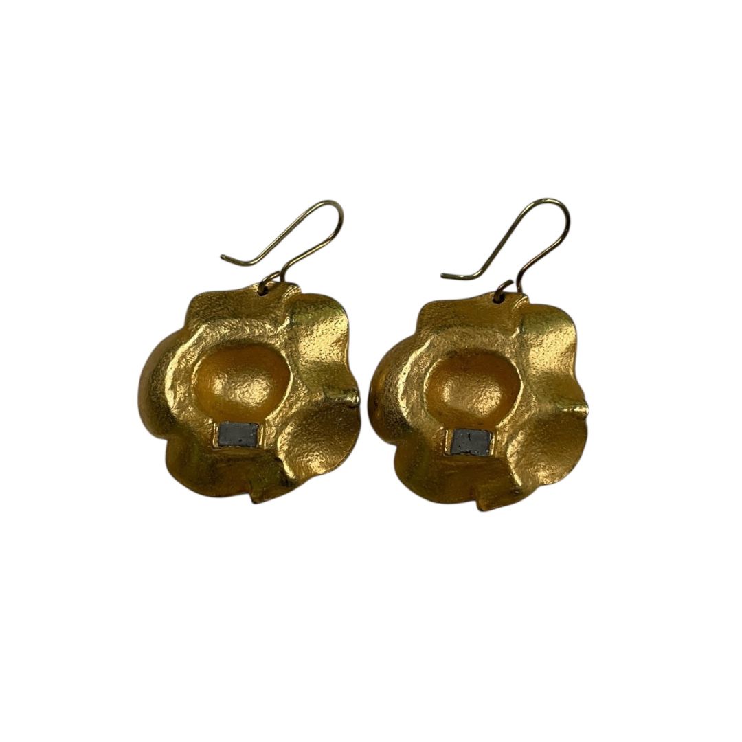 Aros KENZO Dorado Talle Unico