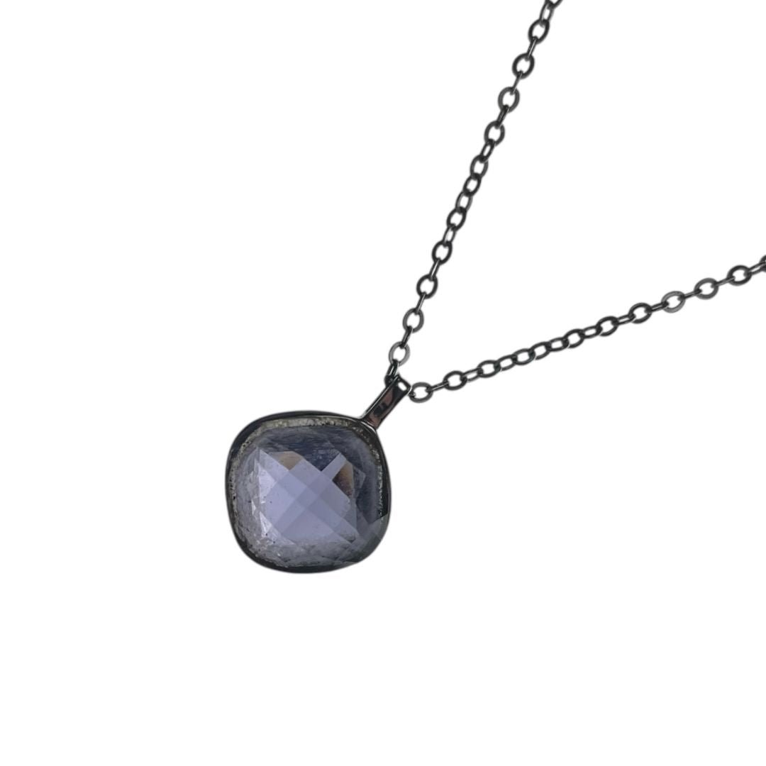 Collar SWAROVSKI Plateado Talle Unico