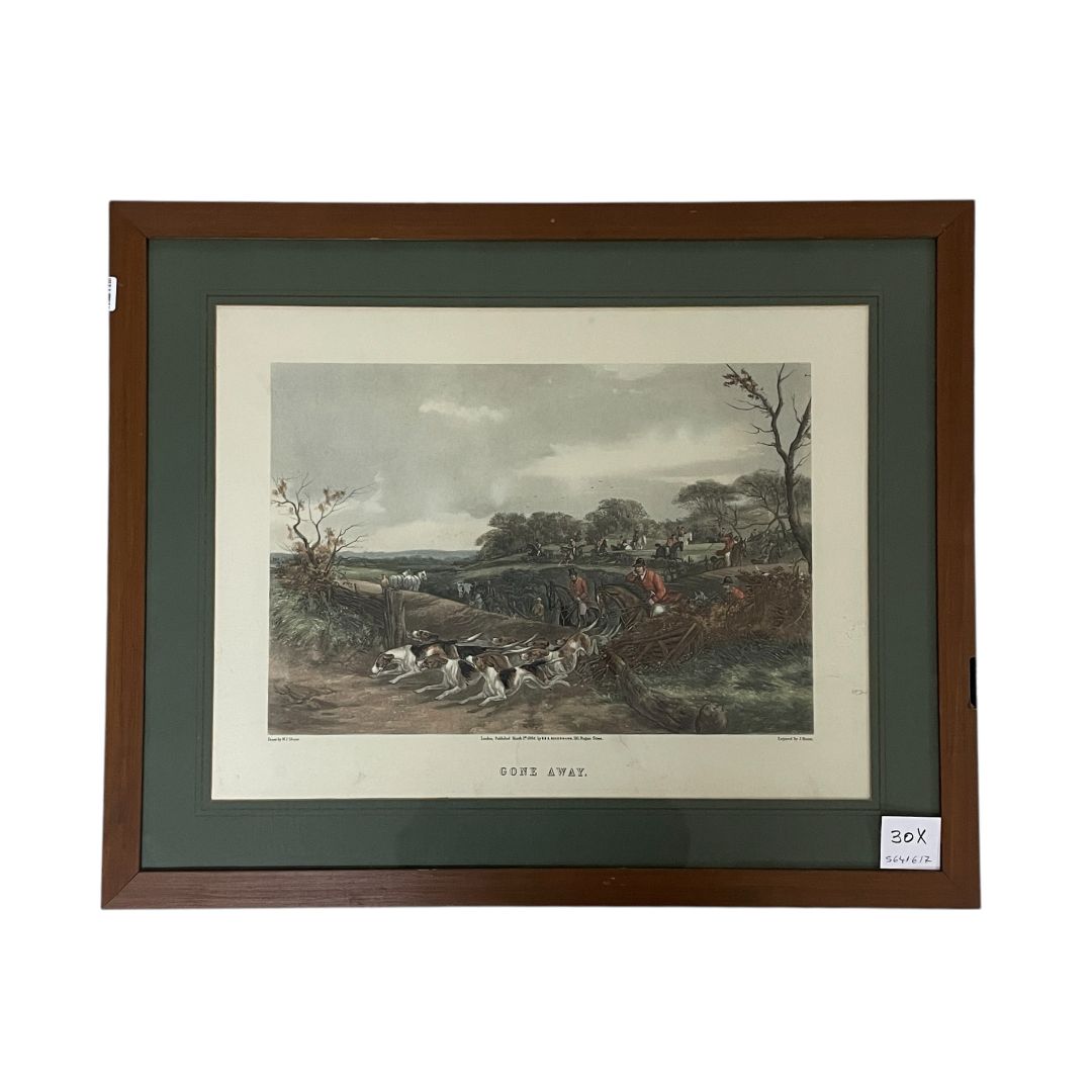 ANONIMO Arte con Vidrio Estilo Figurativo Medida 64cm X 53cm