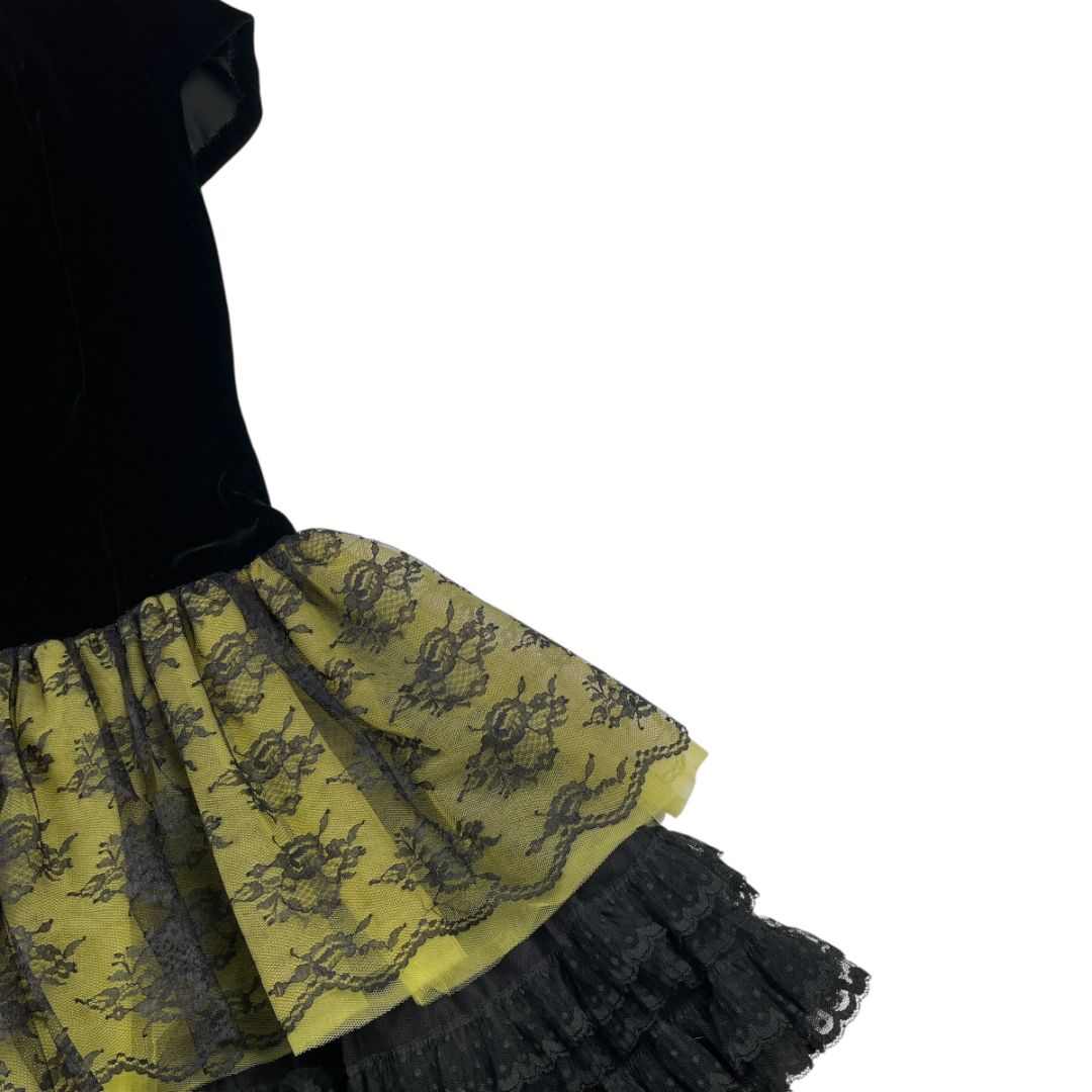Vestido Sin Manga GINO BOGANI Color Negro Talle S