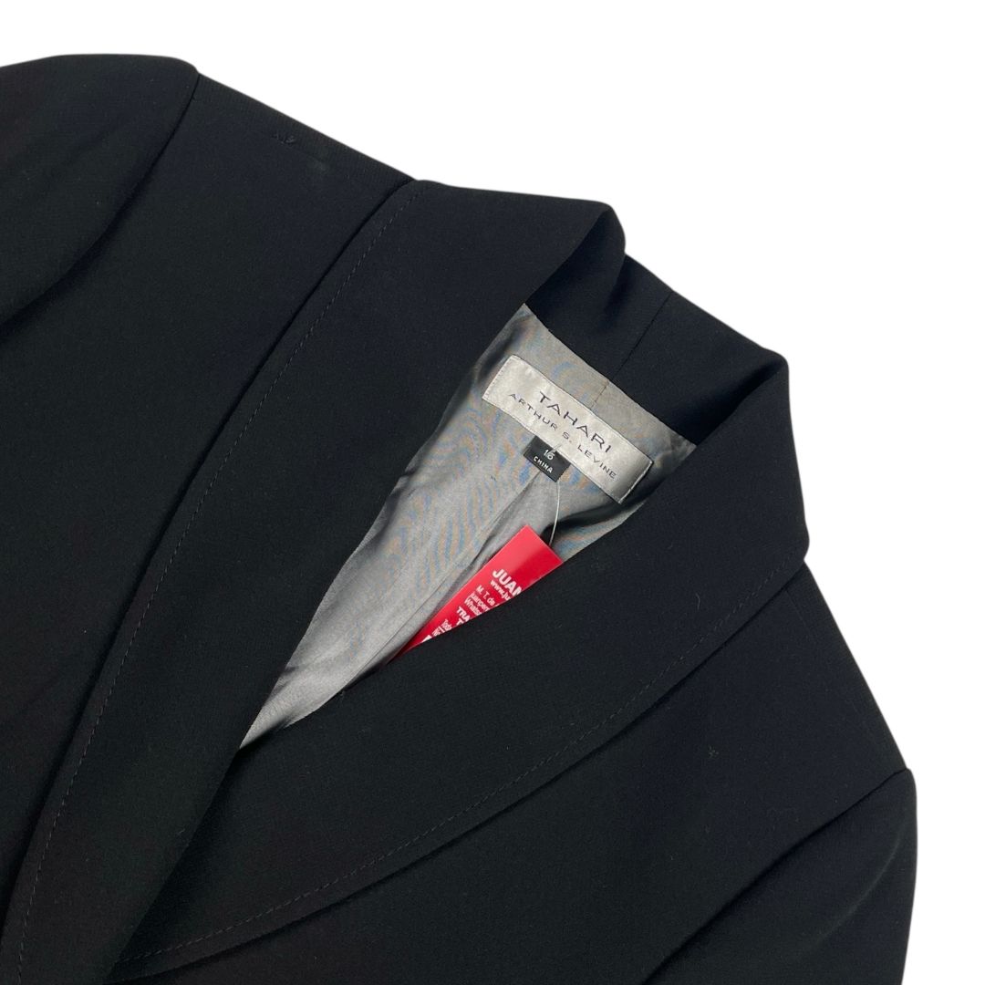 Saco TAHARI Color Negro Talle 16
