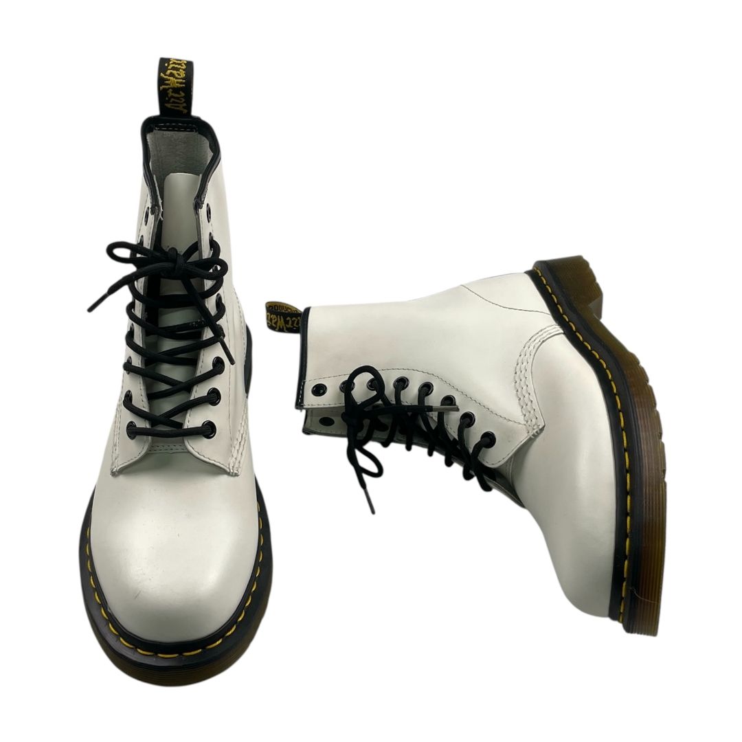 Borcegos DR MARTENS Color Blanco Talle 38