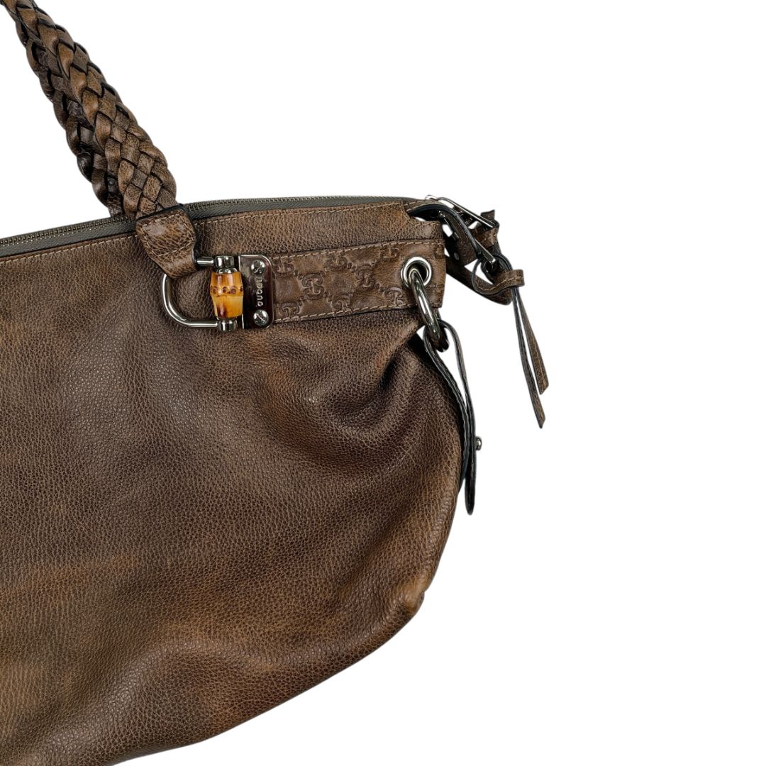 Cartera GUCCI Color Marron Medida 50cm X 30cm