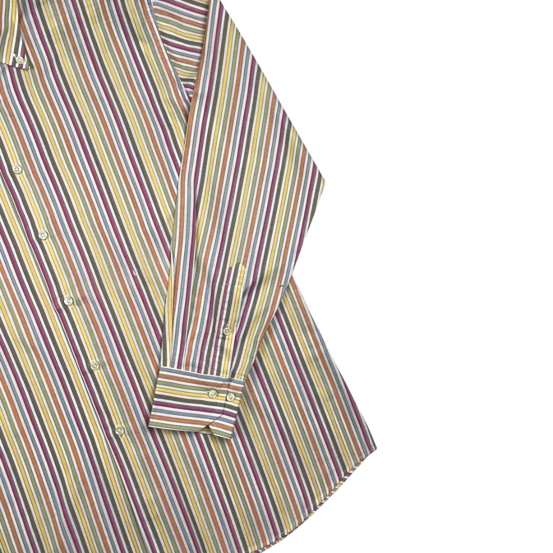 Camisa Manga Larga UNGARO Color Varios Rayado Talle 42