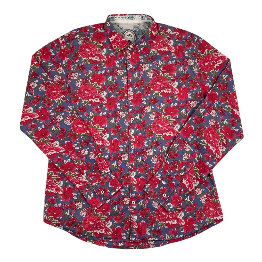Camisa Manga Larga GANESH Color Varios Floral Talle XXXL