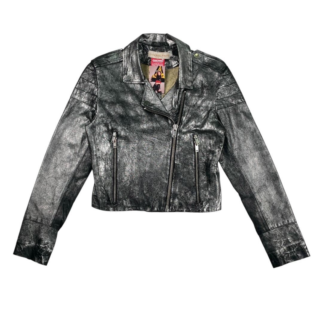 Campera GINEBRA Color Plateado Talle 2