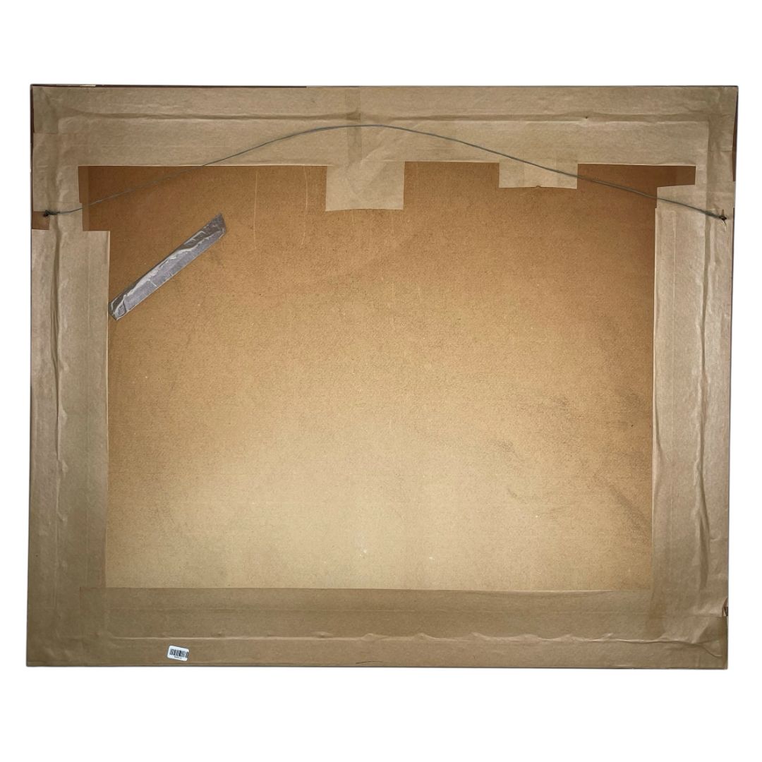 Arte sin Vidrio ANONIMO Estilo Figurativo Obra 79 cm X 63 cm Marco 88 cm X 73 cm