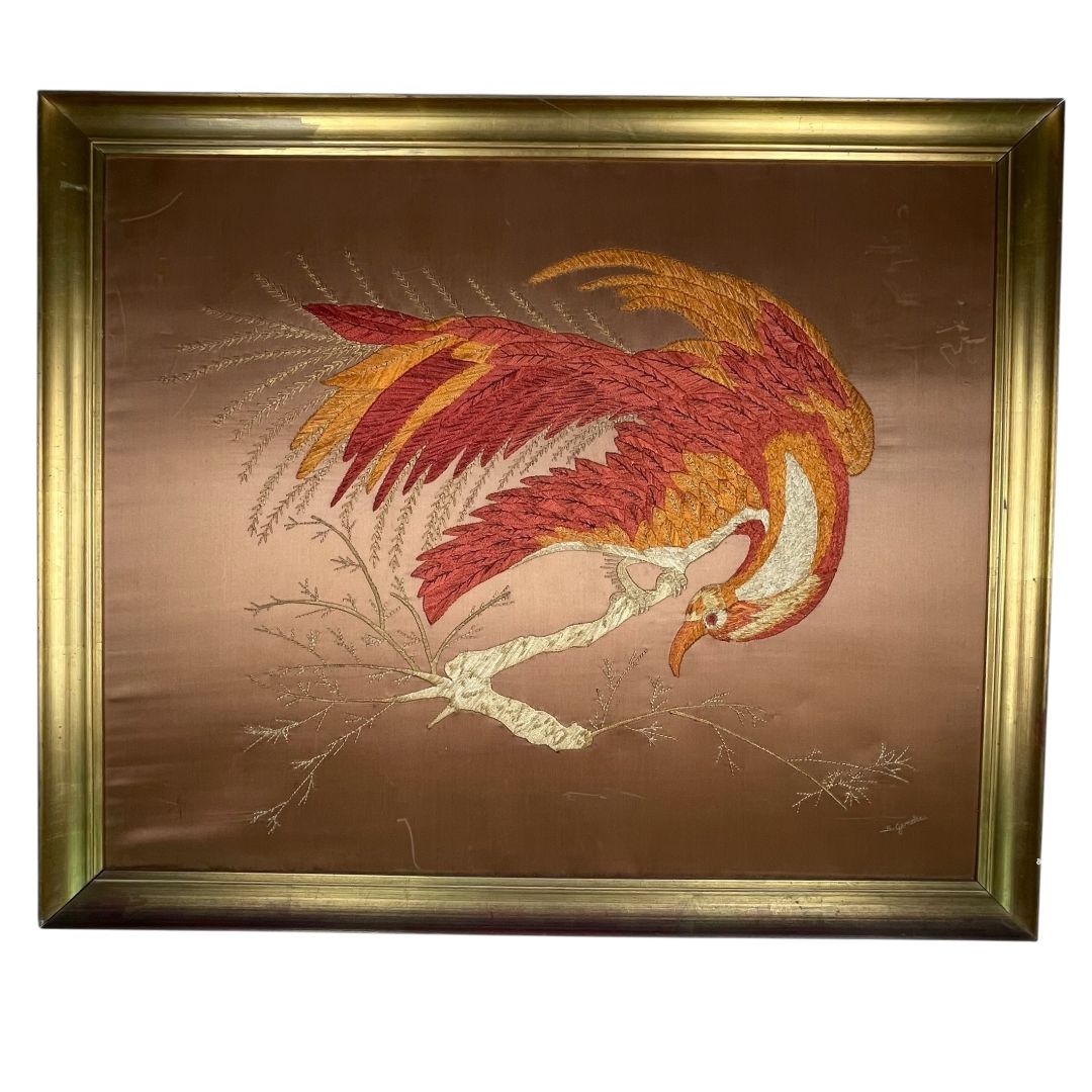 Arte sin Vidrio ANONIMO Estilo Figurativo Obra 79 cm X 63 cm Marco 88 cm X 73 cm