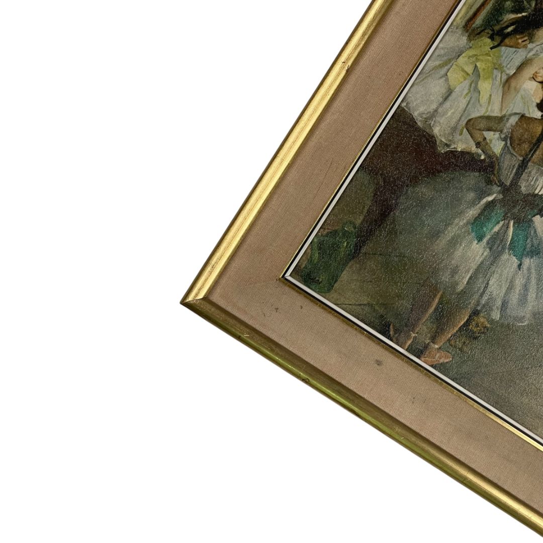 Arte sin Vidrio DEGAS Estilo Figurativo Obra 40 cm X 35 cm Marco 53 cm X 47 cm