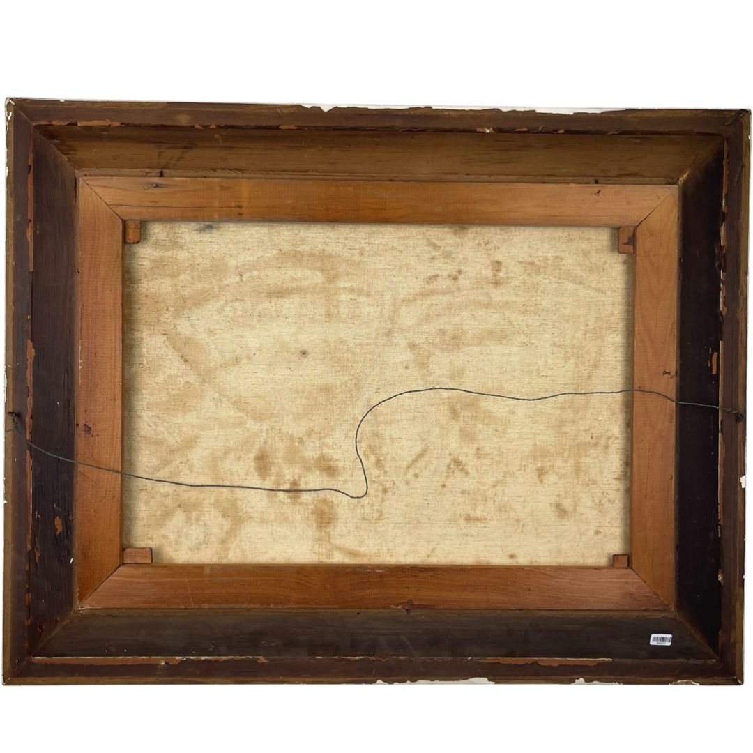Arte sin Vidrio E. COELHO Estilo Figurativo Obra 50 cm X 68 cm Marco 70 cm X 90 cm