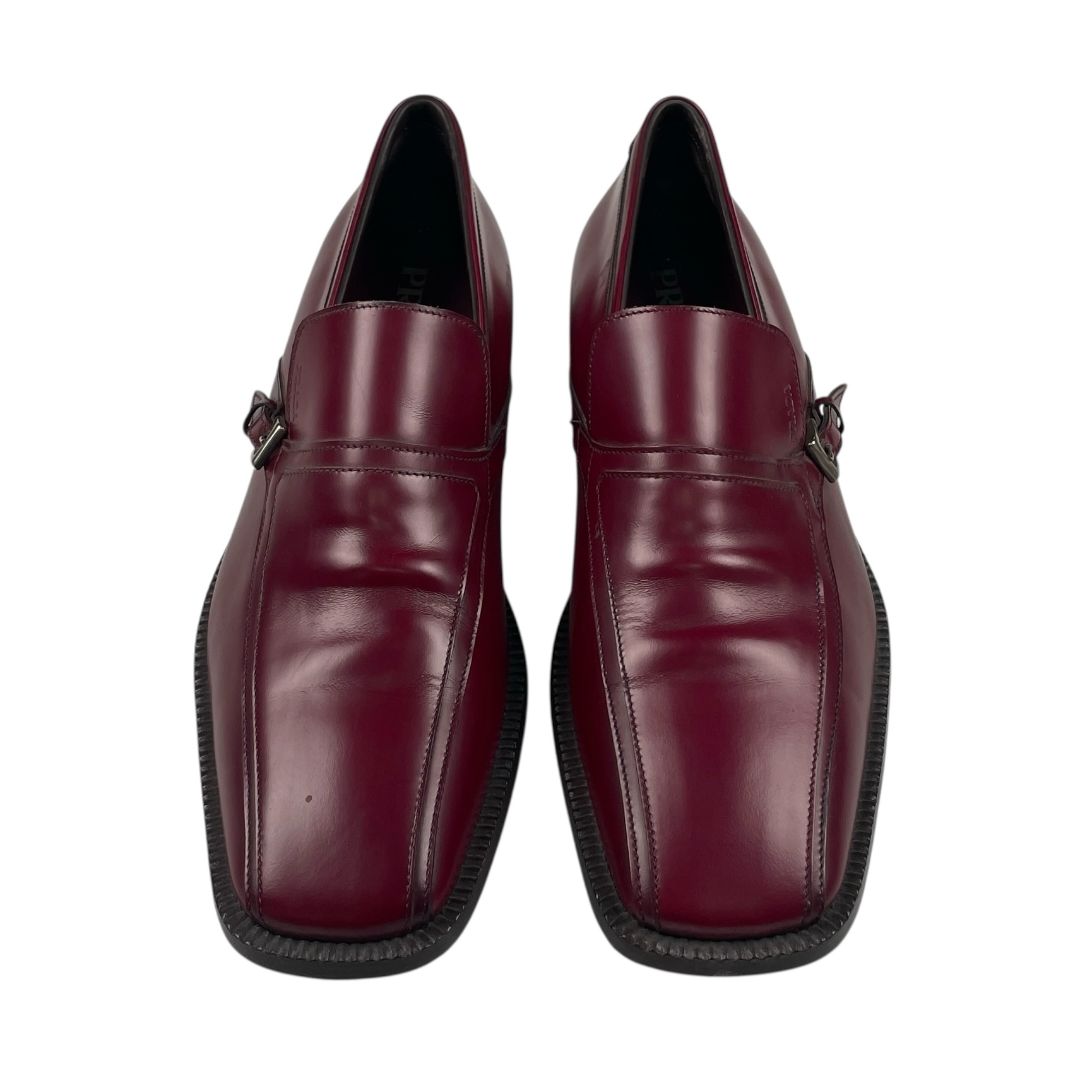 Mocasines PRADA Bordeaux Talle 8,5