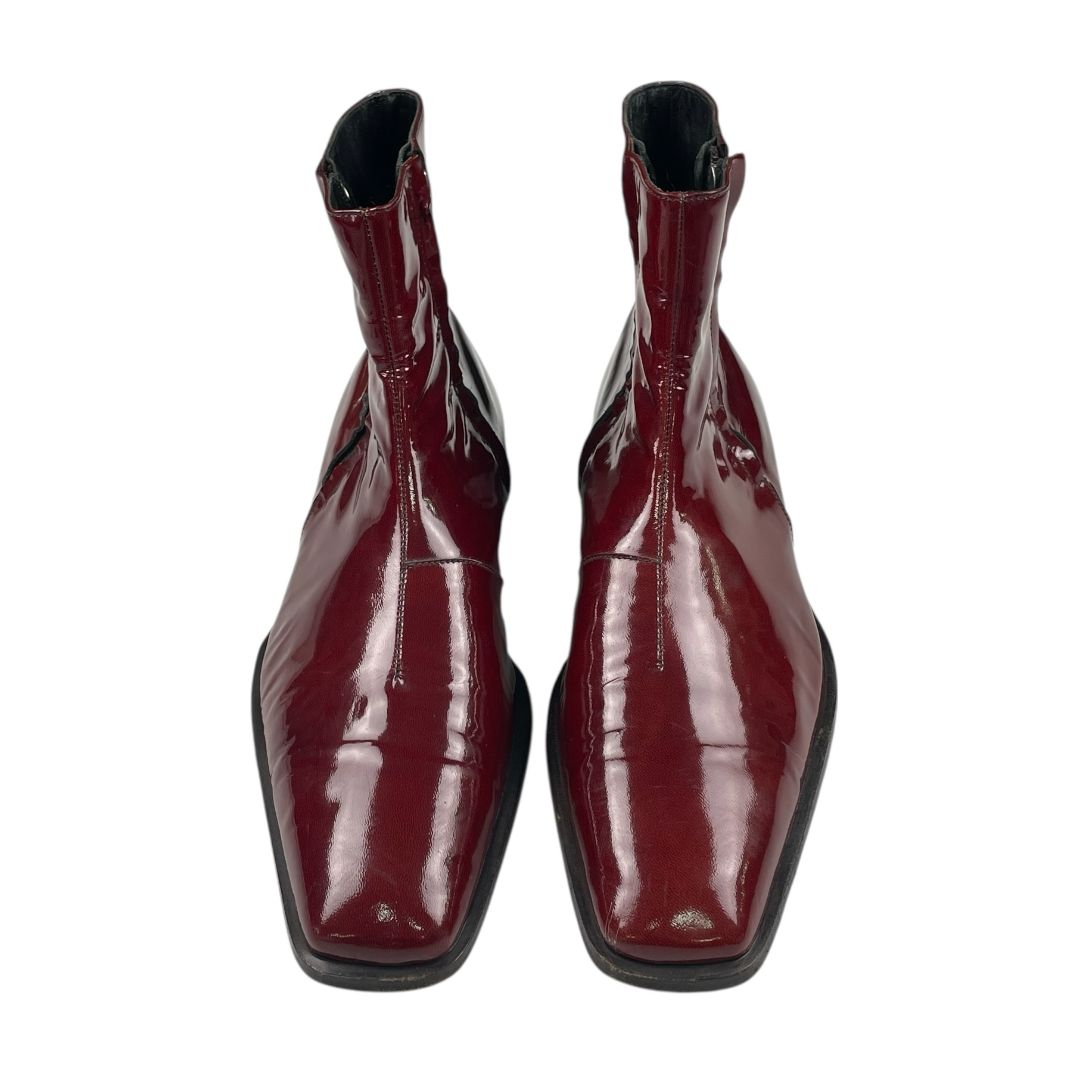 Bota Corta YSL Borgoña Talle 43