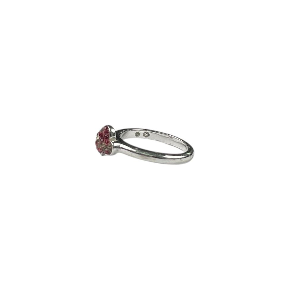 Anillo X2 SWAROVSKI Plateado Talle Unico