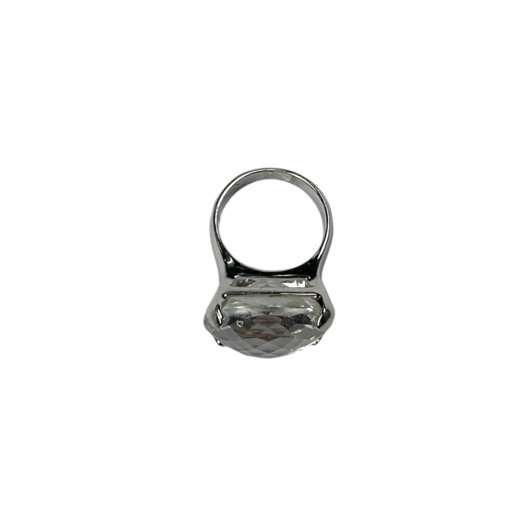 Anillo SWAROVSKI Plateado Talle Unico