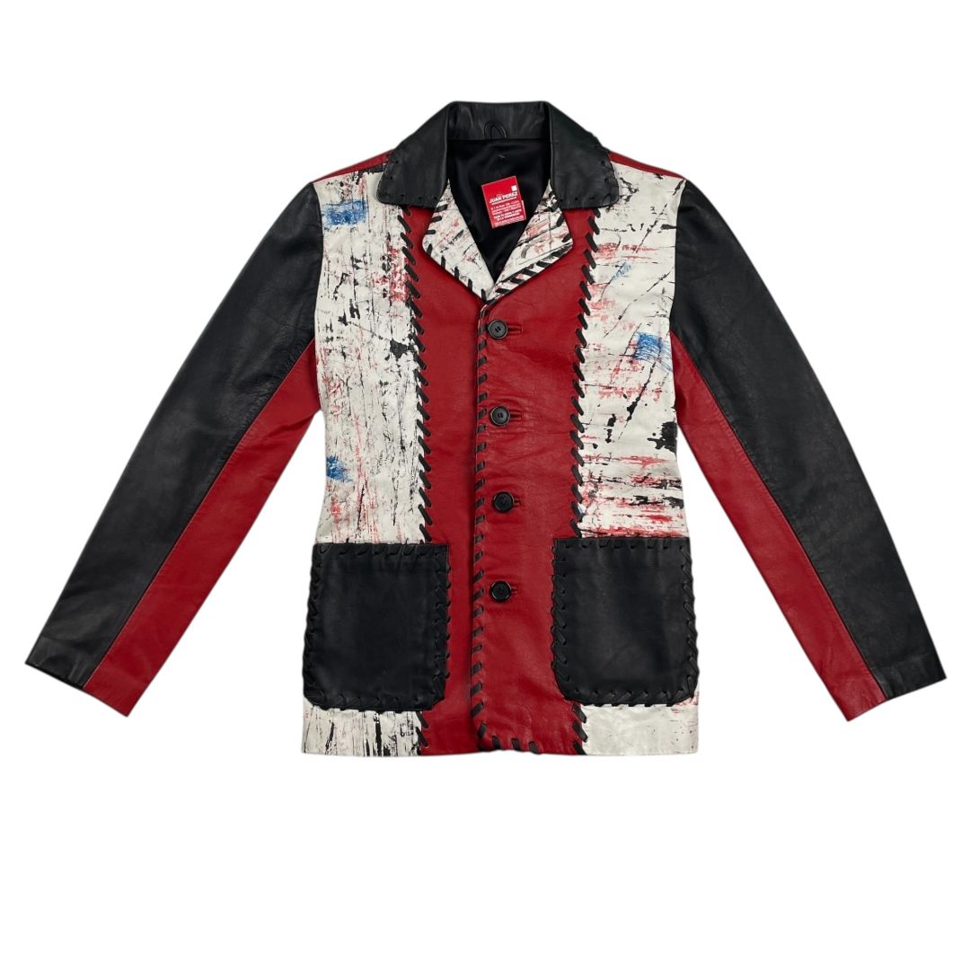 Saco SIN MARCA Varios Rojo Y Negro Talle M