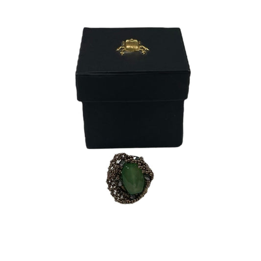 Anillo  CELEDONIO  Verde Talle Unico