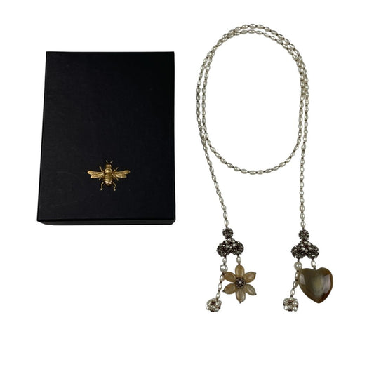 Collar  CELEDONIO  Blanco Talle Unico