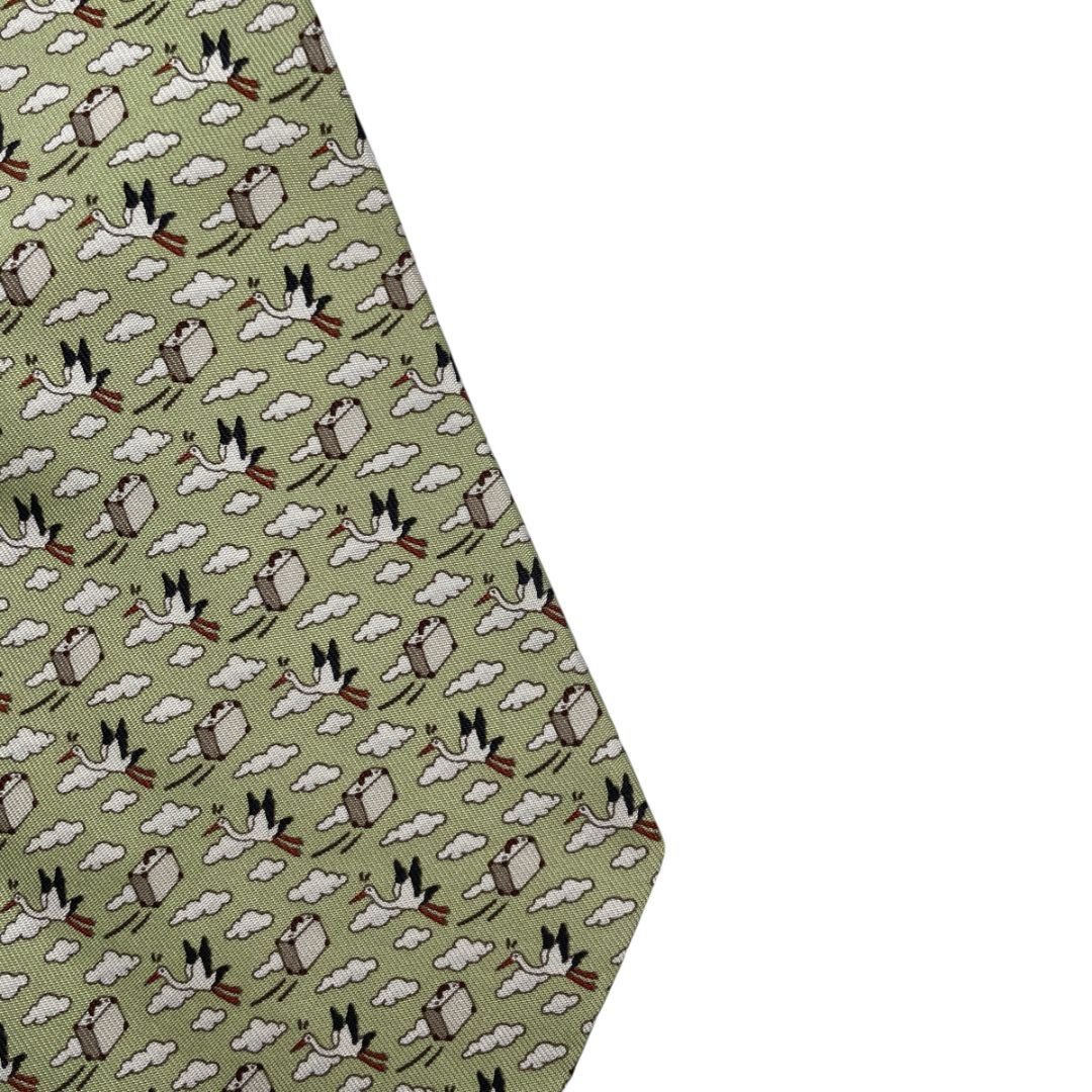 Corbata HERMES Color Varios Estampado Talle Unico