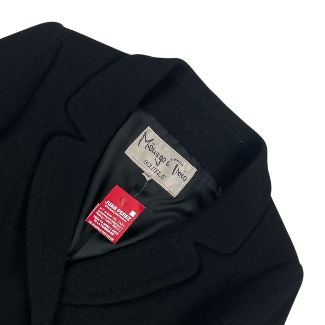 Saco MENAGE A TROIS Color Negro Talle 44