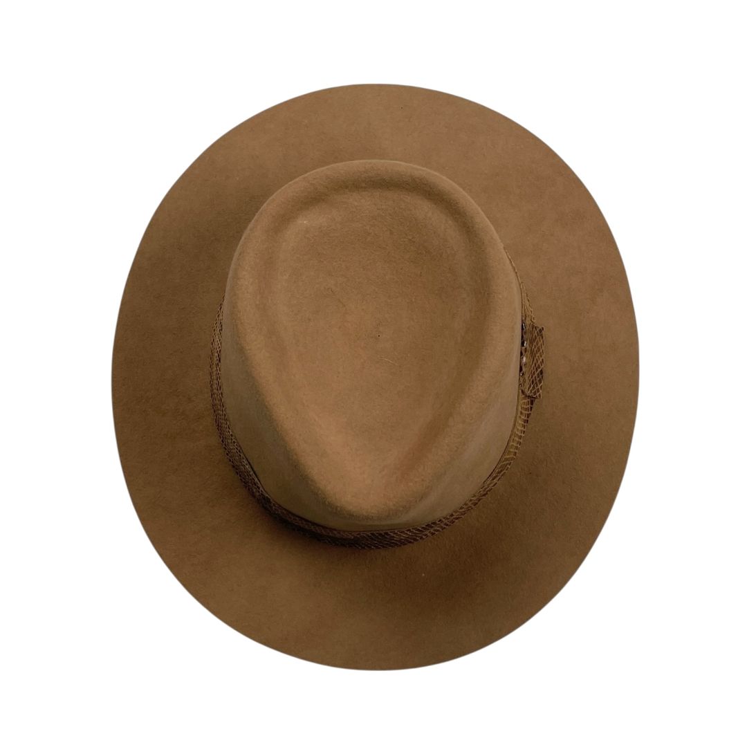 Sombrero Con Ala ZADIG & VOLTAIRE Color Marron Talle 2