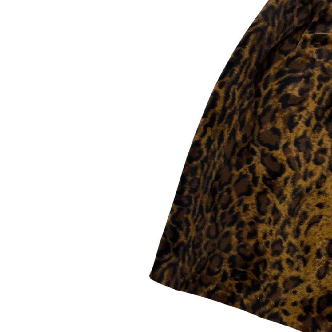 Pollera Media Pierna UNGARO Color Varios Animal Print Talle 36