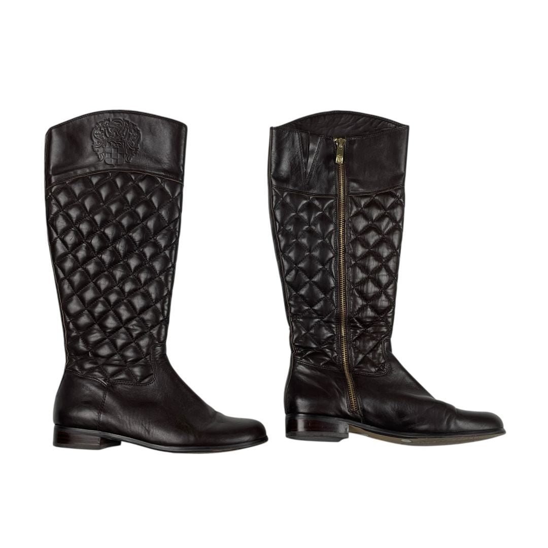 Bota Larga VINCE CAMUTO Color Marron Talle 36