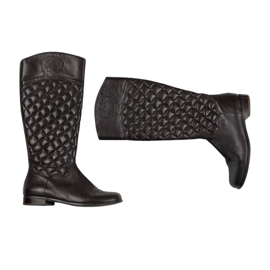 Bota Larga VINCE CAMUTO Color Marron Talle 36